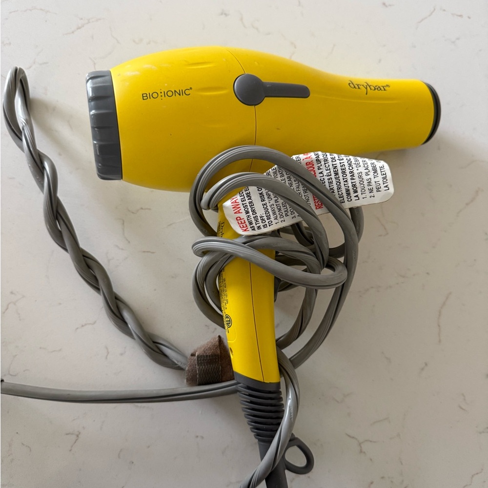 Drybar Yellow Hair Dryer